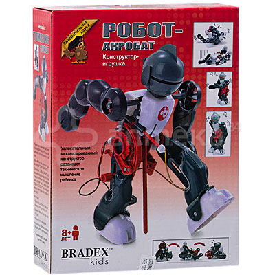 Bradex игр.конст.робот-акробат (7290015978408)