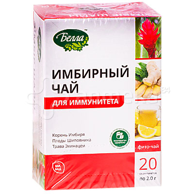 Имбирь для иммунитета фито чай 2,0г №20 / Фитосборы / Травы и фито-чаи ...