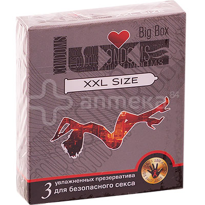 Презервативы luxe ххl big Box 3шт (6934439713702)