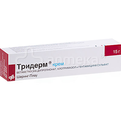 Мазь Тридерм при псориазе