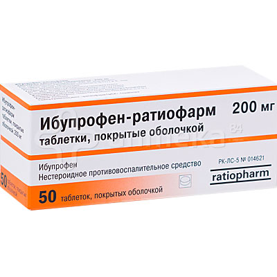 Ibuprofen Orifarm 200 Mg  -  10