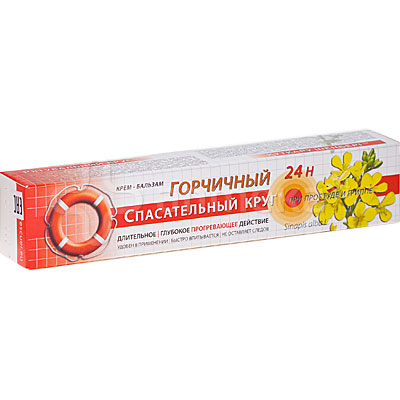 Спасательный круг крем-бальзам горчичный 50 гр / Крема, гели, шампуни ...