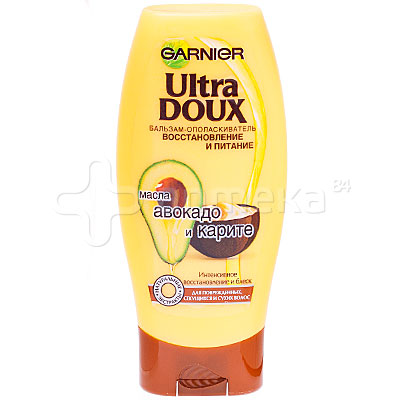 GARNIER Бальзам - Ополаскиватель Авакадо и Карите для поврежденных ...