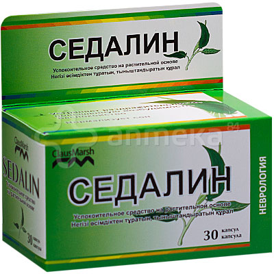 Седалин №30 таблетки / Успокаивающие средства / БАДы / Каталог / Аптека ...