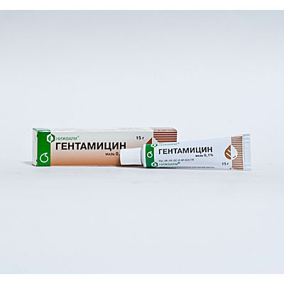 Гентамицин 0,1% 15,0 мазь / Раны, язвы, ожоги / Лекарства / Заболевания ...