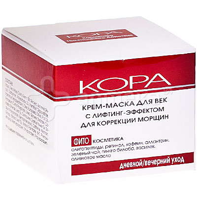 КОРА Крем-маска для век с лифтинг-эффектом д/кор.морщин / Уход за лицом ...