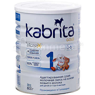 Kabrita Gold 1 (Кабрита) смесь молочная на основе козьего молока 800г ...