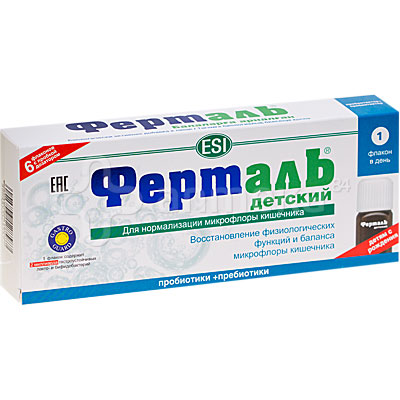 Ферталь детский для приема внутрь 15 мл №6 флаконов / Для пищеварения ...